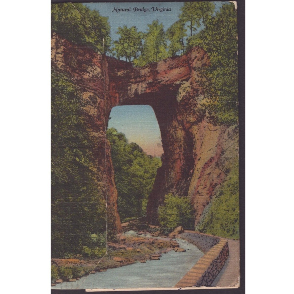 Shenandoah Valley Virginia VA Harpers Ferry Souvenir Folder Postcard 20 Views - Picture 2 of 2